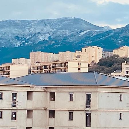Mountain View & Sea View Location Chambre Individual 1 Sur 3 Chambres Dispo Avec Climes Mais Salle De Bain Et Salon En Commune 巴斯蒂亚 外观 照片